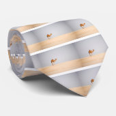 Singlekamel auf arabischen Sanddünen Krawatte (Gerollt)