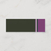 Singles • Nr. 0009 Mini Visitenkarte (Rückseite)