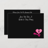 Singles Verschluss u. Schlüssel verabredeten Einladung (Vorne/Hinten)