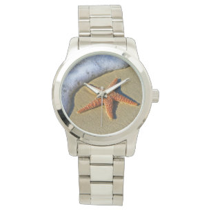 SingleStarfish auf Strand Armbanduhr