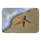 SingleStarfish auf Strand Badematte (Vorderseite)