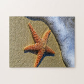 SingleStarfish auf Strand Puzzle (Horizontal)