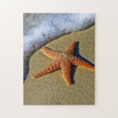 SingleStarfish auf Strand Puzzle (Vertikal)