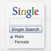 Singlesuche Mousepad (Vorne)