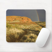 Singletrack in der Red Cliffs Wüste Preserve in de Mousepad (Mit Mouse)