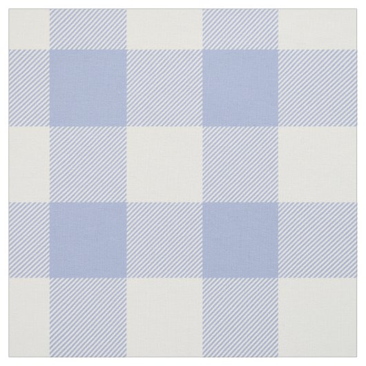 Singrün-blaues Büffel-Karo-Muster Stoff (Muster)