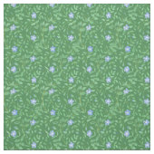Singrün-blaues dunkelgrünes Land-Ähnliches Blumen Stoff (Muster)