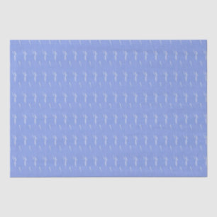 Singrün blaues Flecked Seidenpapier