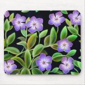 Singrün-Blumen Mousepad (Vorne)