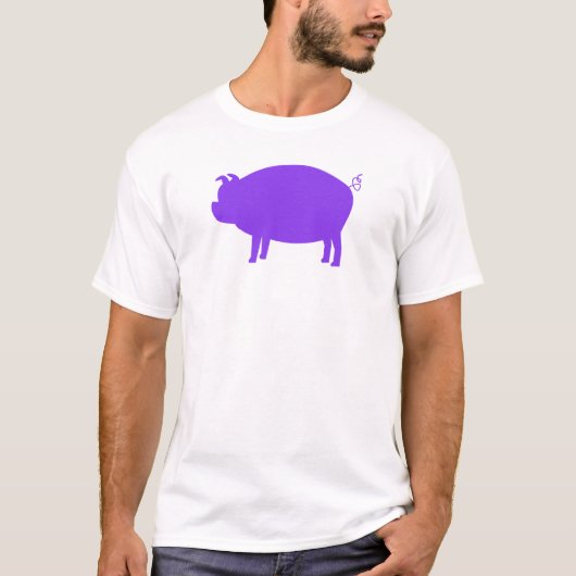 Singrünschweinkopie T-Shirt (Vorderseite)