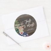 Singschwanzhirsche Runder Aufkleber (Umschlag)