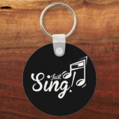 Singt einfach! schlüsselanhänger (Vorderseite)