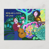 Singt mir ein Lied der Liebe Ankündigungspostkarte (Vorderseite)