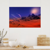 Singularambiente - Weltraumkunst Poster (Küche)