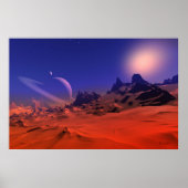 Singularambiente - Weltraumkunst Poster (Vorne)