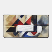 Singuläre Abstraktion Schreibtischunterlage (Tastatur & Maus)