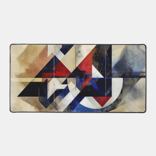 Singuläre Abstraktion Schreibtischunterlage (Vorderseite)