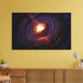 Singularität Leinwanddruck (Insitu (Wohnzimmer))