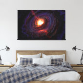 Singularität Leinwanddruck (Insitu (Schlafzimmer))