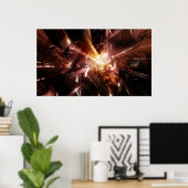 Singularität Poster (Heimbüro)