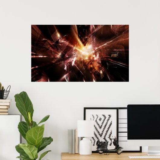 Singularität Poster (Heimbüro)