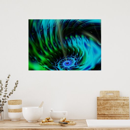 Singularität Poster (Küche)