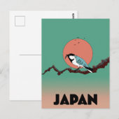 Singvogel am frühen Morgen Postkarte (Vorne/Hinten)