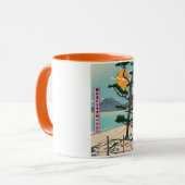 Singvogel am frühen Morgen Tasse (Vorderseite Links)