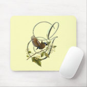 Singvogel Anfangsg Mousepad (Mit Mouse)