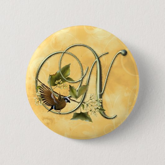 Singvogel Anfangsn Button (Vorderseite)