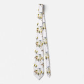 Singvögel auf einem Zweig Krawatte (Vorderseite)