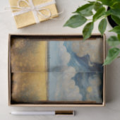 Singvögel auf rosa Blume Zweigstelle Seidenpapier (Geschenk)