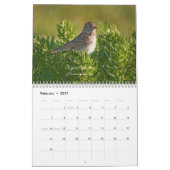 Singvögel der kanadischen Prärien Kalender (Feb 2027)