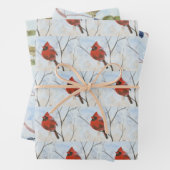 Singvögel Geschenkpapier Set (Beispiel)