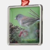 Singvogel im Urlaubssaal Ornament Aus Metall (Links)