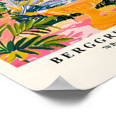 Singvögel in einem Vogelbad, Kunstdruckerei von Ma Poster (Ecke)