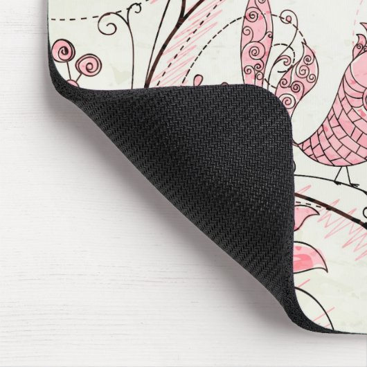 Singvogel individualisieren Mousepad (Ecke)