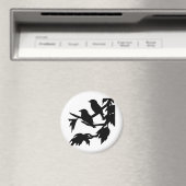 Singvögel Magnet (In Situ (Geschirrspüler))