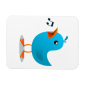 Singvogel Magnet (Horizontal)