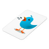 Singvogel Magnet (Linke Seite)