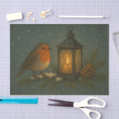 Singvogel mit warmer Laternen-Seidenpapier Seidenpapier (Handwerk)