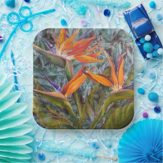 Singvogel Pappteller (Party)