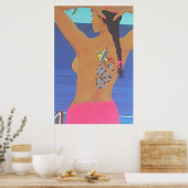 Singvogel Poster (Küche)