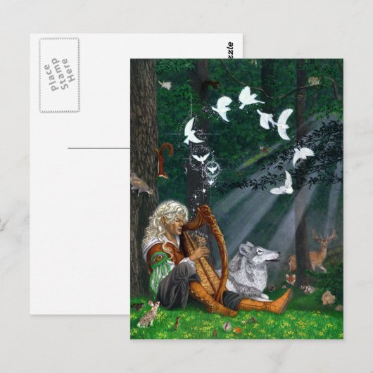 Singvögel - Postkarte (Vorne/Hinten)