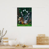 Singvögel - Print oder Poster (Küche)