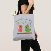 Singvögel Tasche (Von Nahem)