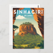 Sinhagiri Postkarte (Vorne/Hinten)