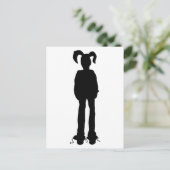 Sini-Bunny-Oster Postkarte (Stehend Vorderseite)