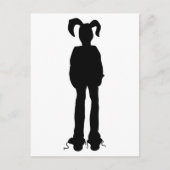 Sini-Bunny-Oster Postkarte (Vorderseite)