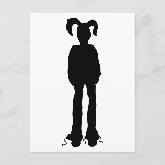 Sini-Bunny-Oster Postkarte (Vorderseite)